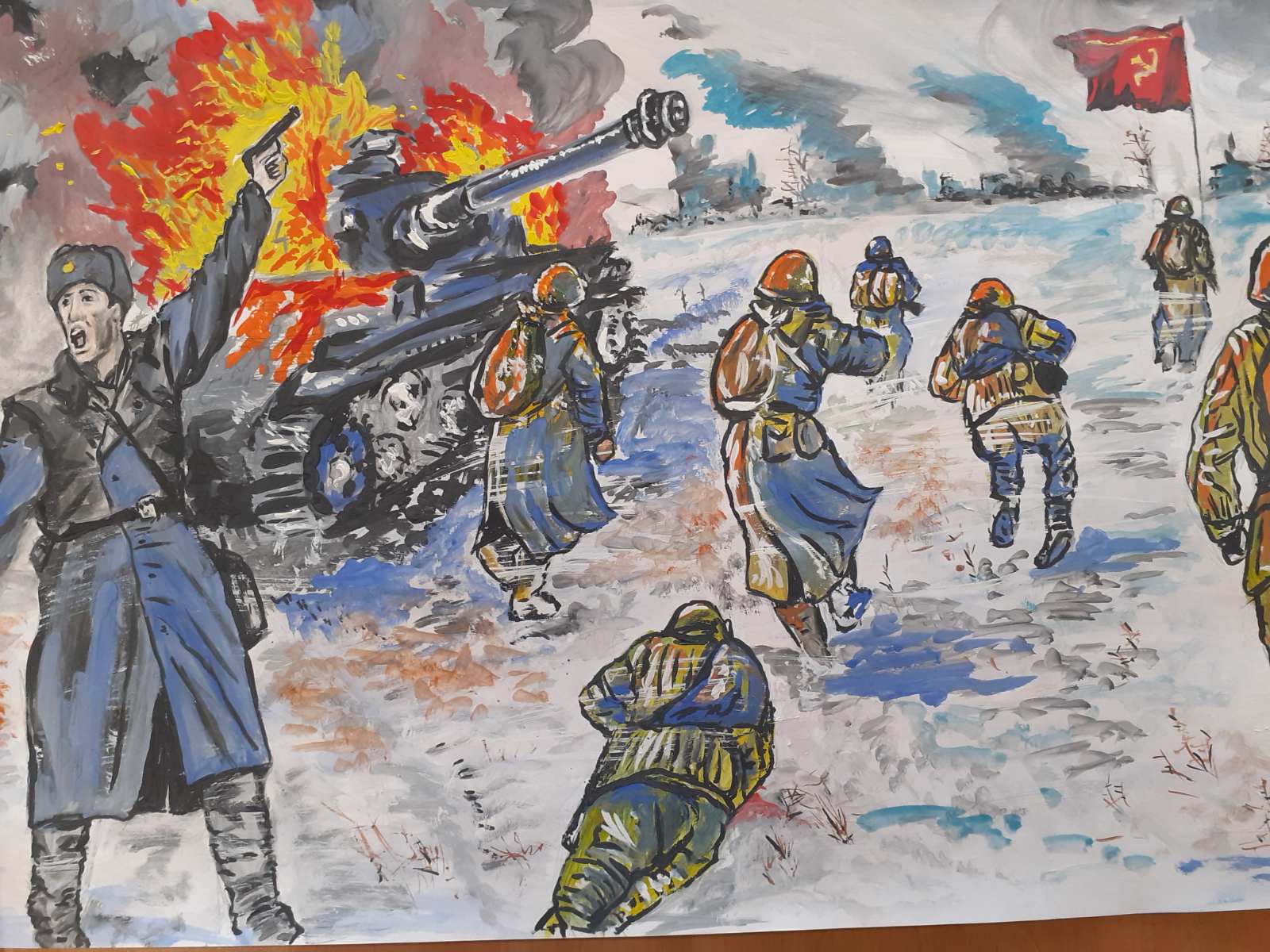 Рисунки посвященные войне